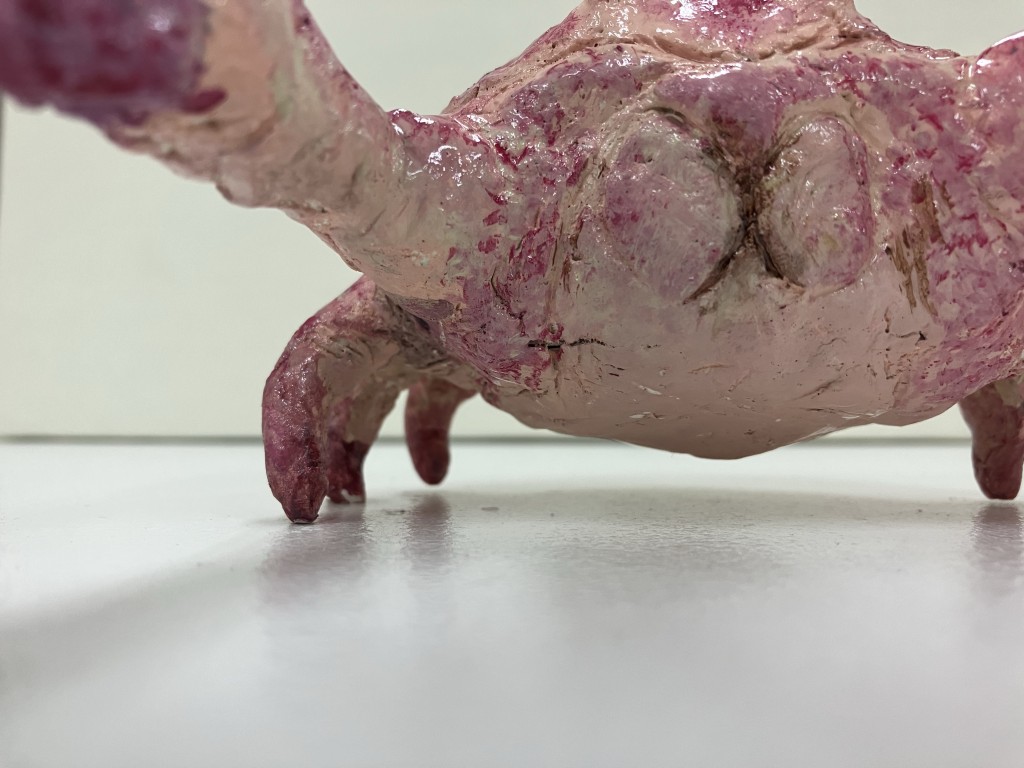 鉄みたいにかたい紙粘土 セリアかる〜いかみねんどをつるピカに☆起き上がりキャラ！の作り方